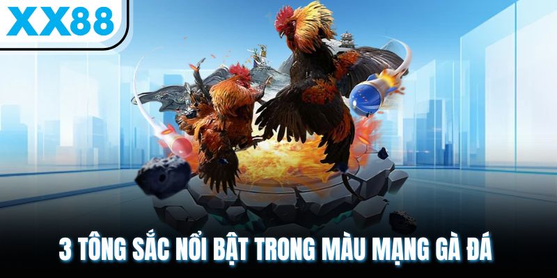 Màu Mạng Gà Đá - Khám Phá Chi Tiết Về Từng Khía Cạnh 2 3 tông sắc nổi bật trong màu mạng gà đá